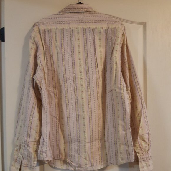 Lucky Brand Striped Floral Dress Shirt - Picture 5 of 7